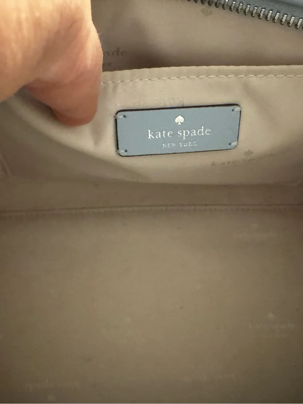 kate spade Light Blue Denim Small Tote Bag